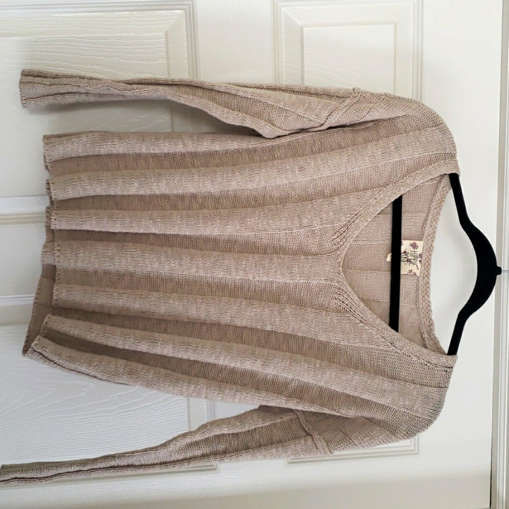 Tan medium sweater